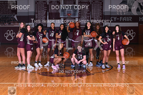Team Photo 3 Cy-Fair Girls Basketball 2022-11-08