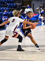2-24 Cy Creek v Heights (UIL 6A Regional Quarterfinal Playoff) Girls BB - Varsity