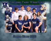 College Park Wrestling Senior Night 8x10