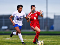 2-9 Elkins @ Travis Girls Soccer - JV