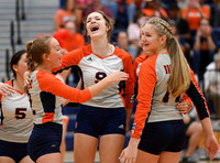 9 Beka Pfefferkorn Bridgeland Volleyball 9-17