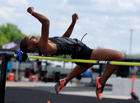 Girls High Jump District 10 6A Track & Field Championship