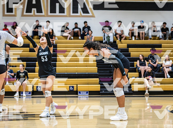 Oak Park vs Saugus Girls Varsity High School Volleyball-0027