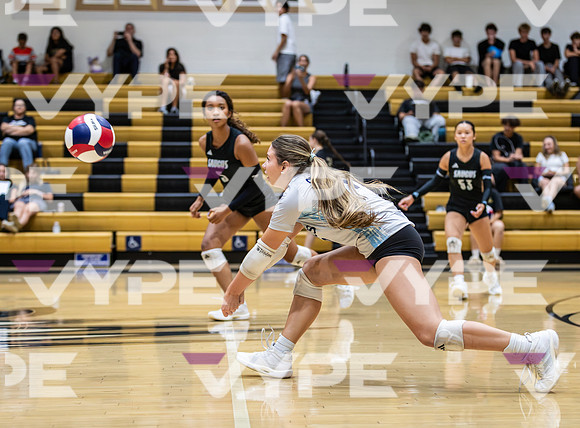 Oak Park vs Saugus Girls Varsity High School Volleyball-0015