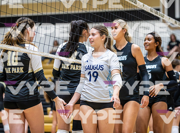 Oak Park vs Saugus Girls Varsity High School Volleyball-0004