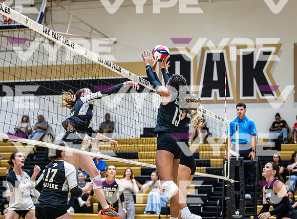 Oak Park vs Saugus Girls Varsity High School Volleyball-0056