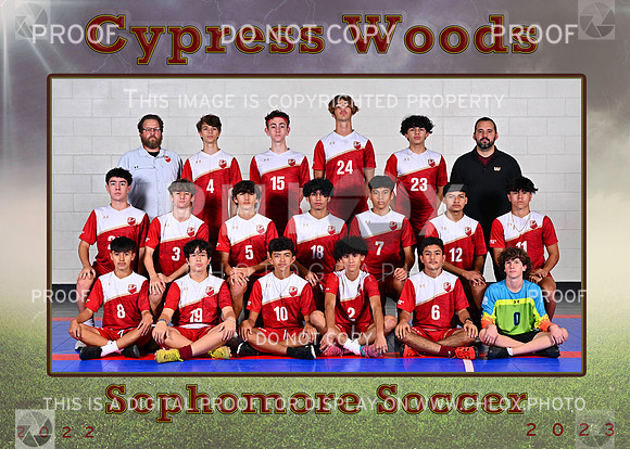 2023 Cy Woods Soph Soccer 5x7