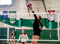 Thousand Oaks vs Oaks Christian Girls Varsity Volleyball-0014
