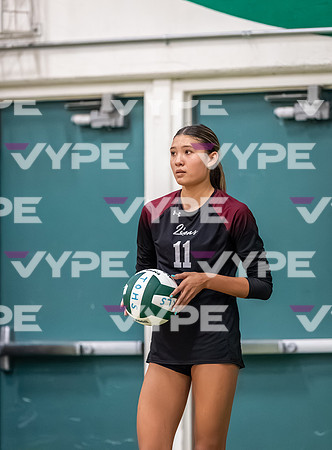 Thousand Oaks vs Oaks Christian Girls Varsity Volleyball-0040