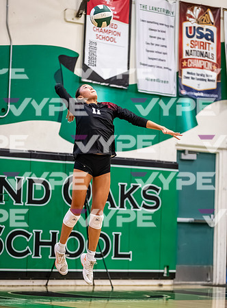 Thousand Oaks vs Oaks Christian Girls Varsity Volleyball-0089