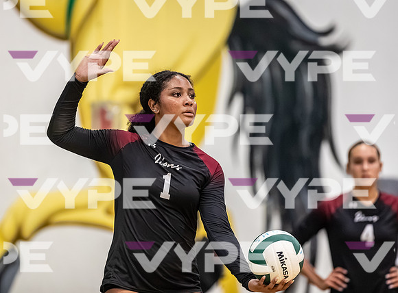 Thousand Oaks vs Oaks Christian Girls Varsity Volleyball-0092