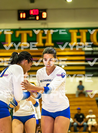 El Camino Real vs Moorpark Girls Varsity Volleyball-0077