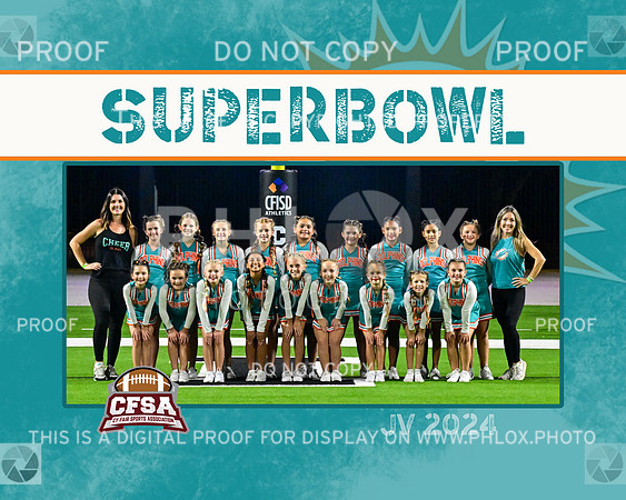 CFSA GAME 5 JV DOLPHINS CHEER