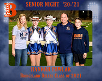 Hannah Pawlak 2 Bridgeland Belles Senior Night 8x10