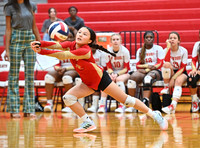 2023-10-17 Bridgeland @ Cy Woods - Girls - JV - Volleyball