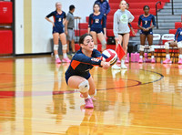 2023-10-17 Bridgeland @ Cy Woods - Girls - Varsity - Volleyball