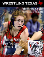Wrestler of the Week Mattison Parker Sep 11