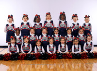 Mini B Rookie Patriots CFSA Cheer 2023