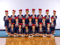 Mini A Freshman Patriots CFSA Cheer 2023