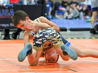 Alec Alfortish (Brother Melchior Wrestling Club) won by decision over Cael Danielson (Texas Elite Wrestling Club) (Dec 4-3)-