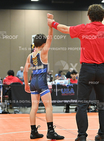 Alec Alfortish (Brother Melchior Wrestling Club) won by decision over Cael Danielson (Texas Elite Wrestling Club) (Dec 4-3)--4