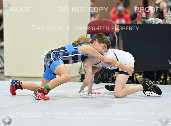 Beckett Todd (Texas Elite Wrestling Club) won by fall over Hiett Johnson (NB Elite Wrestling Club) (Fall 2-48)--2