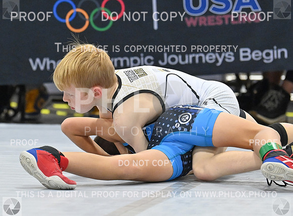 Beckett Todd (Texas Elite Wrestling Club) won by fall over Hiett Johnson (NB Elite Wrestling Club) (Fall 2-48)--4