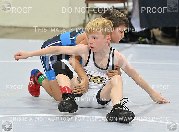 Beckett Todd (Texas Elite Wrestling Club) won by fall over Hiett Johnson (NB Elite Wrestling Club) (Fall 2-48)-