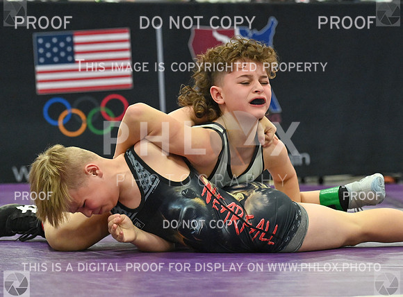 Christopher Shelby (Cypress Wrestling Club) won by fall over Liam Cooney (Bandit Combat Sports) (Fall 2-48)--3