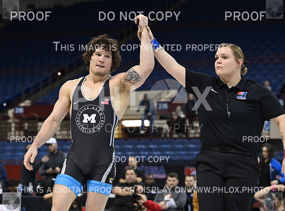 Alex Dieringer (CKWC-TMWC) won by decision over Mark Hall (PENN-TMWC) (Dec 6-0)-8