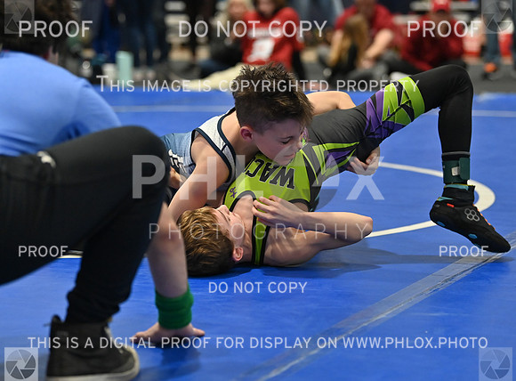 Hunter Lugo (Liberty Warriors Wrestling Club) won by fall over Jackson Magnusen (Waco Wrestling Academy) (Fall 1-51)--2