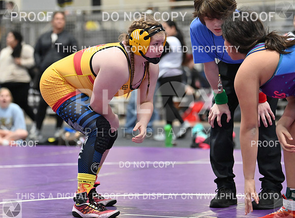 Jaida Kuntz (Cypress Wrestling Club) won by fall over Grace Johnson (Katy Area Wrestling Club) (Fall 0-10)--2