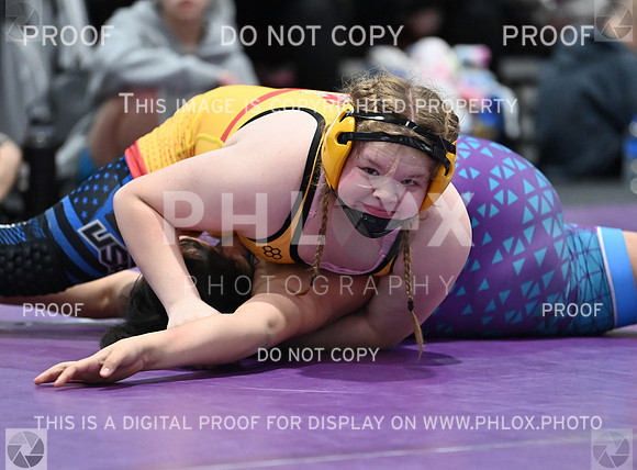 Jaida Kuntz (Cypress Wrestling Club) won by fall over Grace Johnson (Katy Area Wrestling Club) (Fall 0-10)--5