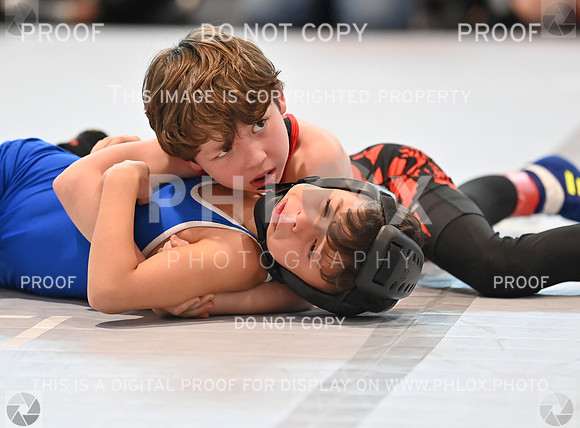 Robert Walker (Fitness Fight Factory Wrestling Club) won by fall over Aiden Chinchilla (Rise Wrestling) (Fall 0-53)--2