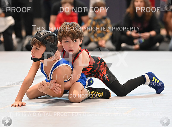 Robert Walker (Fitness Fight Factory Wrestling Club) won by fall over Aiden Chinchilla (Rise Wrestling) (Fall 0-53)-