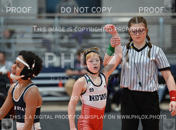 Colt Eizel (North DeSoto Wrestling Academy) won by decision over Parker Grant (512 Outlaw Wrestling) (Dec 4-2)-