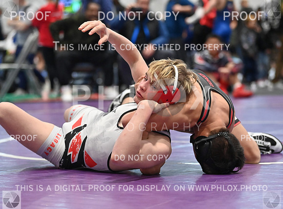 Hunter Gordon (Ranger 47 Wrestling Club) won by tech fall over Cohen Olsen (Best Trained Wrestling) (TF 23-8)--2
