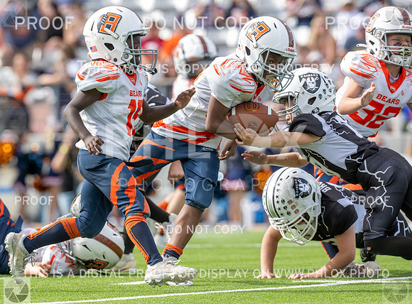 10am Rookie -Bears (V) vs Raiders (H)-130
