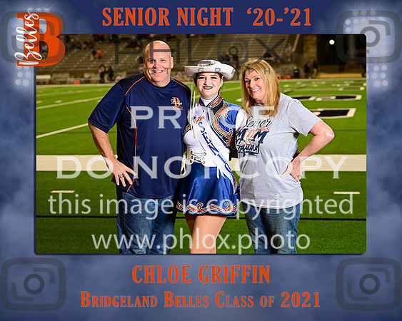 Chloe Griffin-Bridgeland Belles Senior Night 8x10