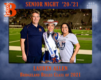 Lauren Allen-Bridgeland Belles Senior Night 8x10