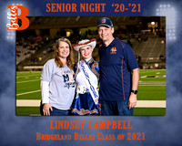 Lindsey Campbell-Bridgeland Belles Senior Night 8x10