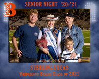 Sterling Lucas-Bridgeland Belles Senior Night 8x10