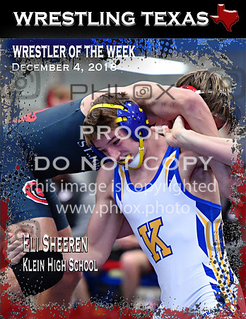 Wrestler of the Week Sheeren